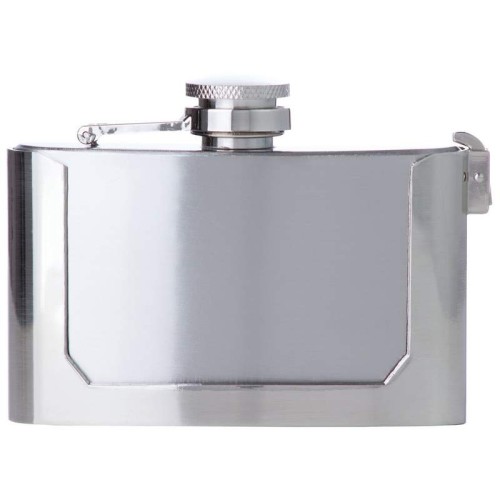Maxam 3oz High Quality Stainless Steel Belt Clip Buckle Flask