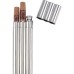 Maxam 16pc 2oz Stainless Steel Flask with 2 Cigar Tubes in Display