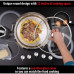 Chef's Secret 5-Ply Stainless-Steel Griddle with Glass Lid -