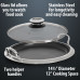 12-Element Stainless Steel 14" Round Griddle with Vented Cover 