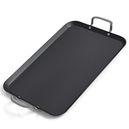 Stainless Steel Nonstick Double Burner Griddle Pan for Stove Top - KTGRIDDTNS
