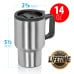 Maxam 14oz Stainless Steel Travel Mug with with Screen Print
