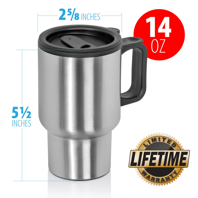 Maxam 14oz Stainless Steel Travel Mug