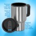 Maxam 14oz Stainless Steel Travel Mug with with Screen Print