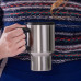 Maxam 14oz Stainless Steel Travel Mug with with Screen Print