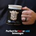 Maxam 16 OZ Ceramic Mug - POLICE DEPT Crest