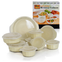 LaCuisine 18 Piece Microwave Cookware Set