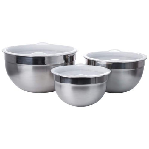 6 PC Stainless Steel Mixing Bowl Set