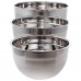 6 PC Stainless Steel Mixing Bowl Set