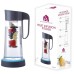 Fruit Infusion Pitcher with Infuser Tube and Freezer Gel Base