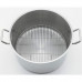 Stainless Steel 42qt "Waterless" Stockpot with Riveted Handles