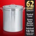 Chef's Secret 62qt Stainless Stockpot with Basket