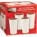 Maxam Stainless Steel 4pc Double Wall 13oz Tumbler Set with Screen Print