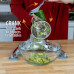 Vegetable Chopper, Food Processor with Stainless-Steel Shredders