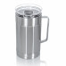 84oz Stainless Steel Beverage Pitcher Double Wall Vacuum Insulated 