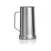 22 Ounce Beer Mug with Lid and Handle, Stainless Steel, Vacuum Insulated