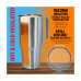 44oz Double Vacuum Wall Tumbler with Handle and Lid