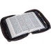 Embassy Alligator-Embossed Leather Bible Cover with Pen Holder