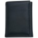 Embassy Men's Leather Tri-Fold Wallet with Credit Card Slots
