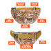 Camouflage Water-Resistant Waist Bag With 5 Compartment