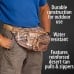 Extra-Large Camouflage Water-Resistant Waist Bag with Compartments