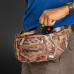 Extra-Large Camouflage Water-Resistant Waist Bag with Compartments