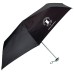 40" Black Folding Umbrella with Promotional Print Service