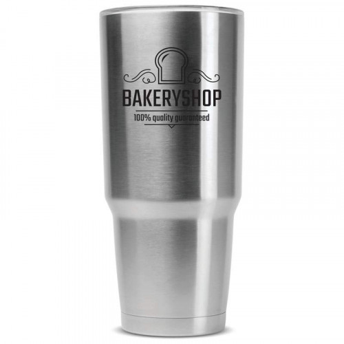 64oz Double Vacuum Wall Stainless Steel Tumbler with Custom Print