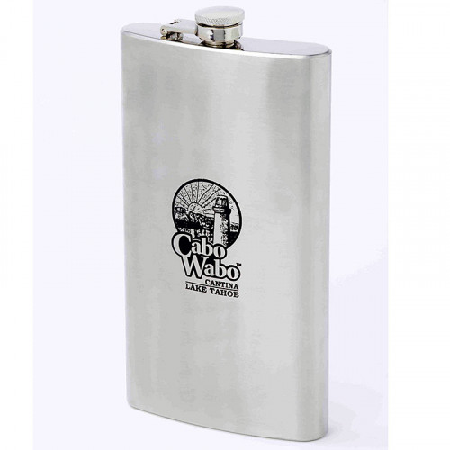 Maxam 12 oz Stainless Steel Flask with Logo Custom Pad Print