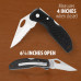 Serrated Blade Lockback Knife Bulk Packed with Engraving