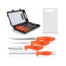Flex Fillet 5pc Fishing Cutlery Set with Custom Print on Case