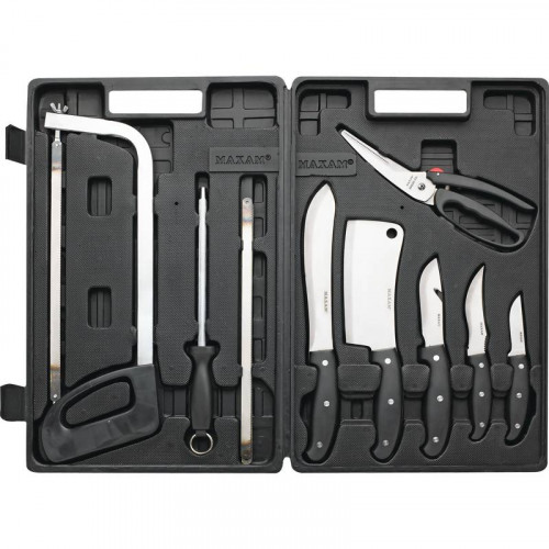 13pc Game Processing Set with Full Tang Stainless Steel Blades - SKGP
