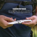 Maxam Liner Lock Knife with Thumbstud For Easy One-Hand Opening