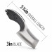 Stainless Steel Fixed Blade Mini Cleaver Knife with Nylon Sheath