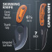 Maxam Fixed Blade Skinning and Caping Hunting Knife Set