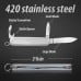 Maxam 4-Function Stainless Steel Knife