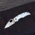 Slitzer Stainless Steel Lockback Knife with Half-Serrated Blade