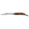Maxam Toothpick Pocket Knife with Brass Liners and Wood Handle