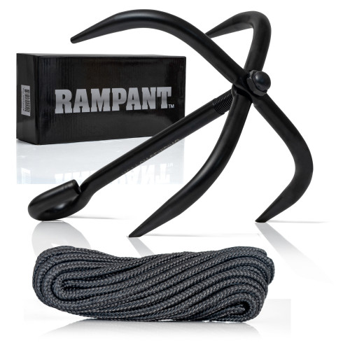 Maxam Rampant Grappling Hook with Rope - SPGHOOK