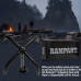 Maxam Rampant Grappling Hook with Rope