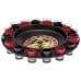 Maxam 16-Shot Roulette Drinking Game Set with Numbered Shot Glasses