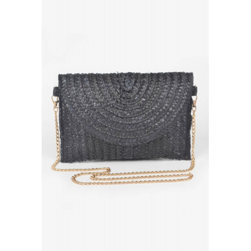 Straw Pom Pom Flap Bag Collection - CC-WH2001302