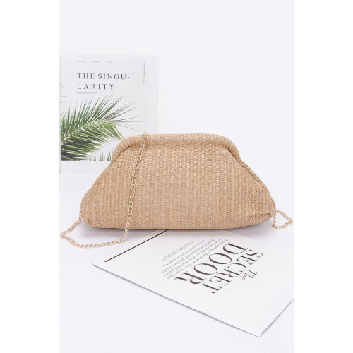 Faux Straw Clutch Bag Collection - CC-WH2001130
