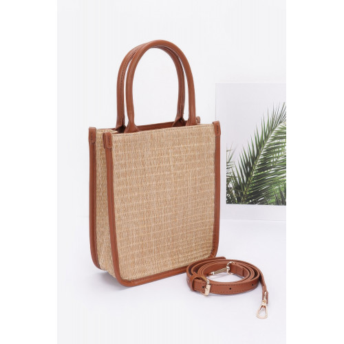 Faux Straw Tote Bag Collection - CC-WH2001497