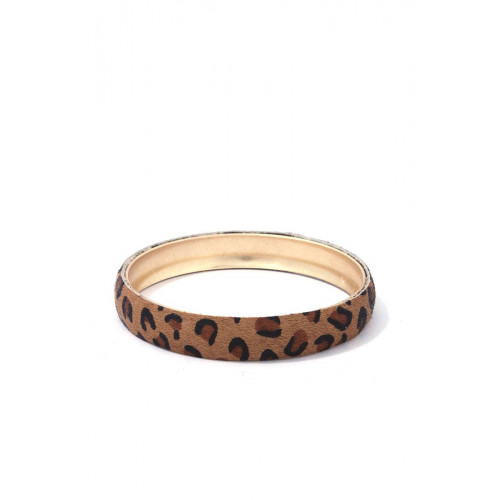 Animal Print Alloy Bangle Bracelet - CC-51877