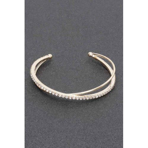 Crystal-studded Bracelet - CC-WH2001532