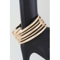 Multi Twisted Open Cuff Bracelet