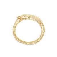 Sodajo Curb Link Metal Bracelet Set