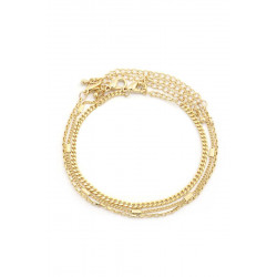 Sodajo Curb Link Alloy Bracelet Set