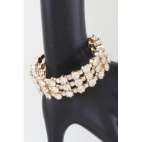 Triple Bejeweled Cuff Bracelet